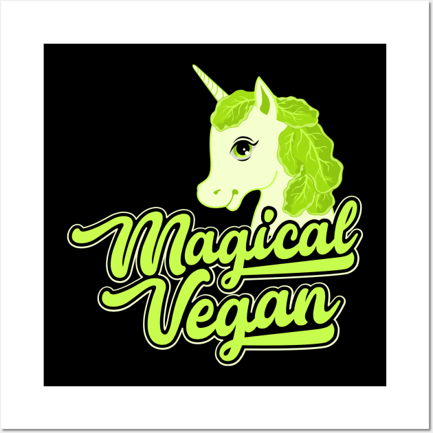 Magical Vegan Wall Art by dennex85